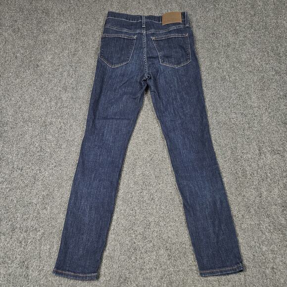 J Crew Mercantile Jeans Size 26 Blue Denim Straight Skinny Medium Wash - Picture 3 of 9